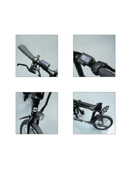 Składany Rower Elektryczny 14 Składak Lekki ALU