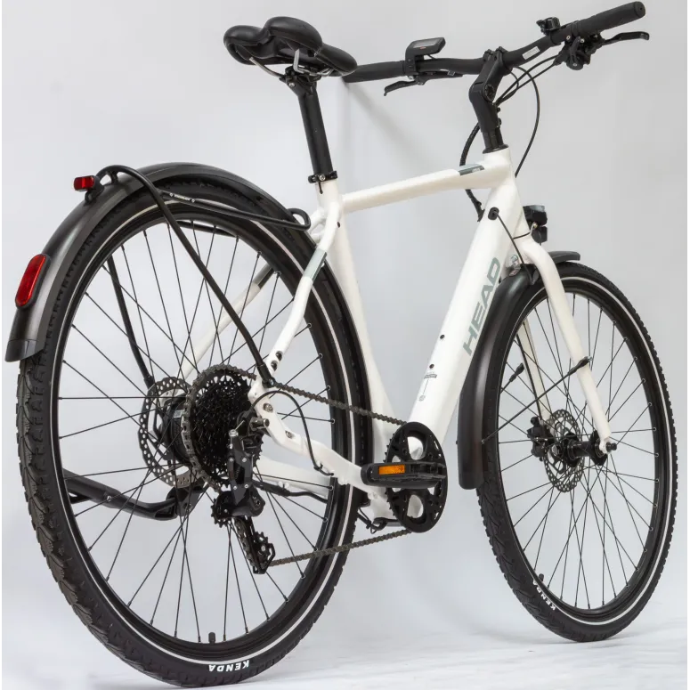 Rower Elektryczny Męski Trekkingowy 28 HEAD 250W Bafang Hydraulika Lekki