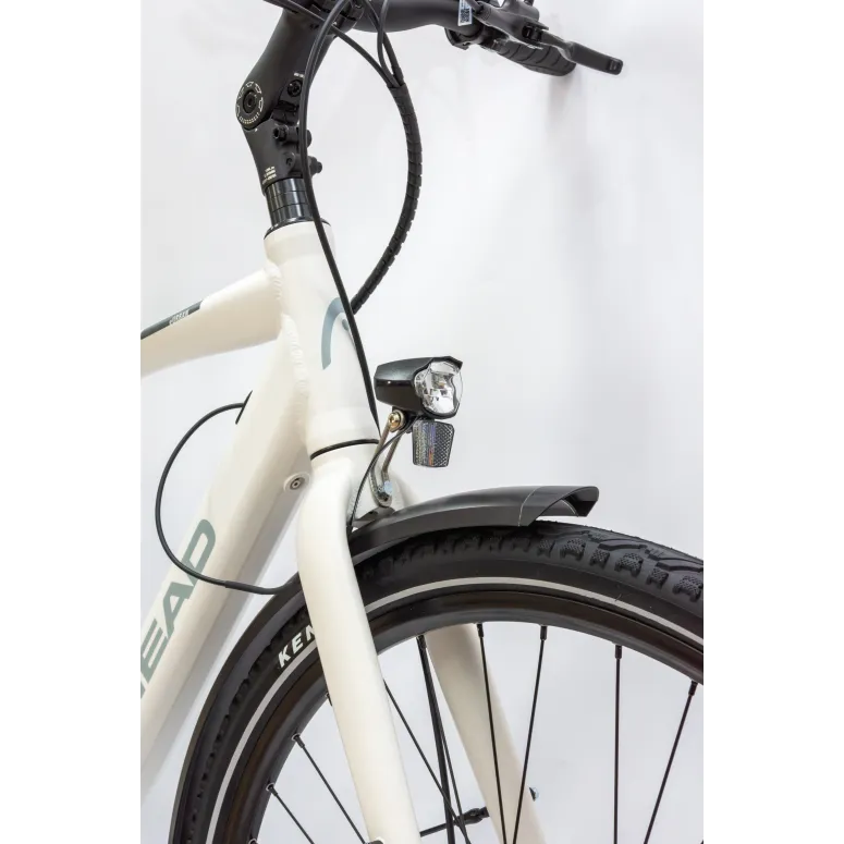 Rower Elektryczny Męski Trekkingowy 28 HEAD 250W Bafang Hydraulika Lekki