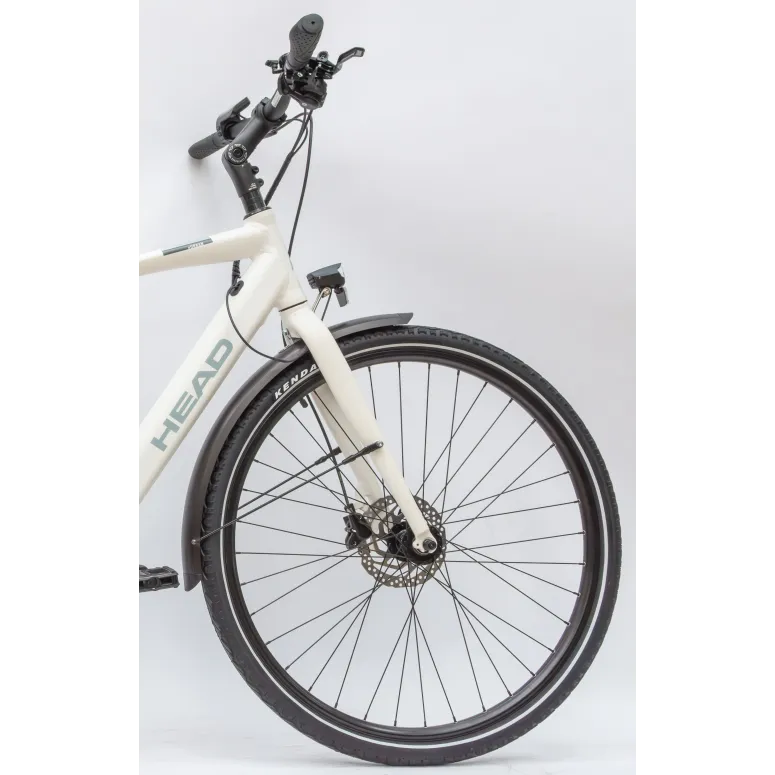 Rower Elektryczny Męski Trekkingowy 28 HEAD 250W Bafang Hydraulika Lekki