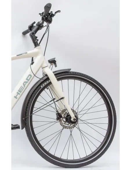 Rower Elektryczny Męski Trekkingowy 28 HEAD 250W Bafang Hydraulika Lekki