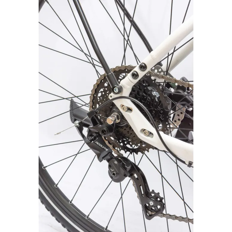 Rower Elektryczny Męski Trekkingowy 28 HEAD 250W Bafang Hydraulika Lekki