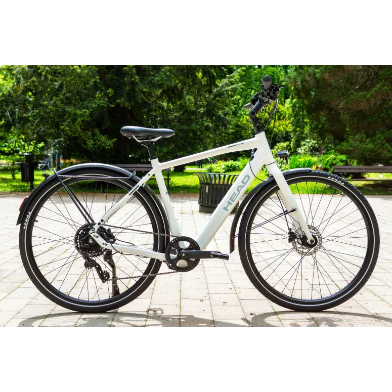 Rower Elektryczny Męski Trekkingowy 28 HEAD 250W Bafang Hydraulika Lekki