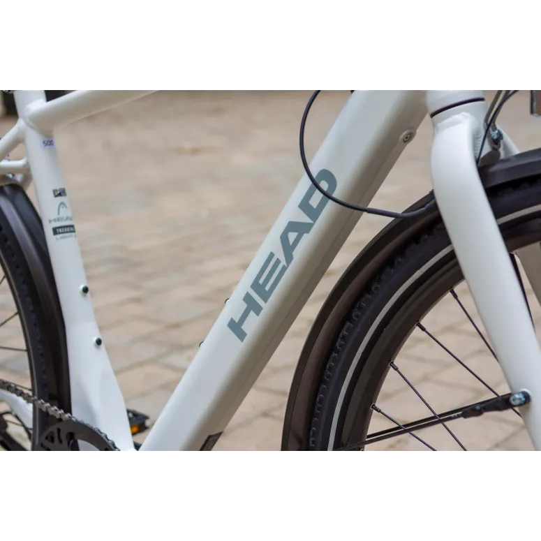 Rower Elektryczny Męski Trekkingowy 28 HEAD 250W Bafang Hydraulika Lekki