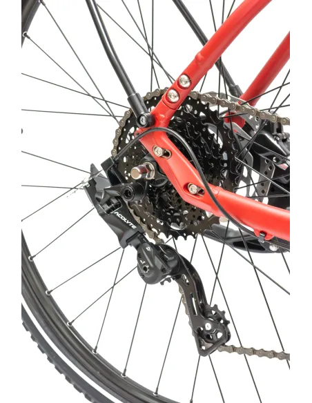 Rower Elektryczny Męski Trekkingowy 28 HEAD 250W Bafang Hydraulika Lekki