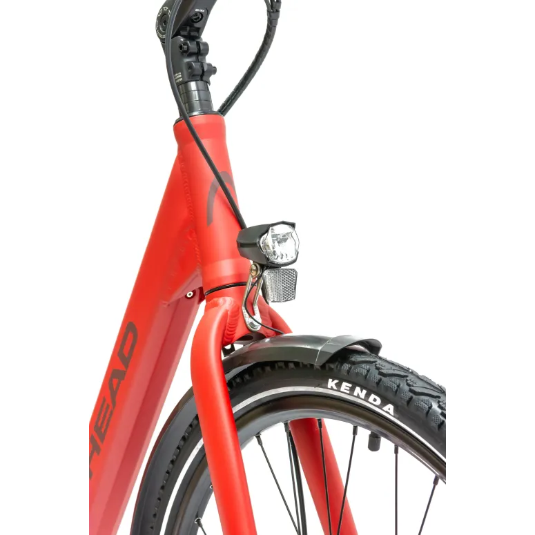 Rower Elektryczny Damski Trekkingowy 28 HEAD 250W Bafang Hydraulika Lekki