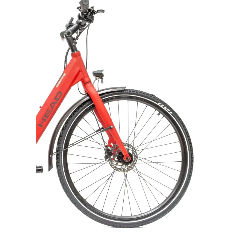 Rower Elektryczny Damski Trekkingowy 28 HEAD 250W Bafang Hydraulika Lekki