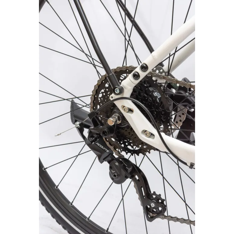 Rower Elektryczny Męski Trekkingowy 28 HEAD 250W Bafang Hydraulika Lekki