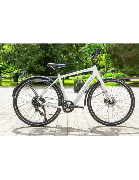 Rower Elektryczny Męski Trekkingowy 28 HEAD 250W Bafang Hydraulika Lekki