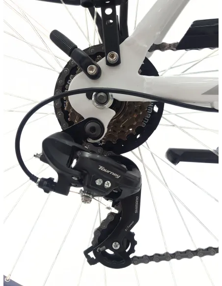 Rower Elektryczny Miejski 28 Wspomaganie 250W 80km Unisex Aluminiowy