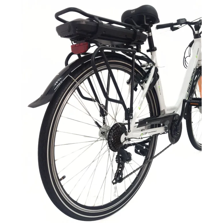 Rower Elektryczny Miejski 28 Wspomaganie 250W 80km Unisex Aluminiowy