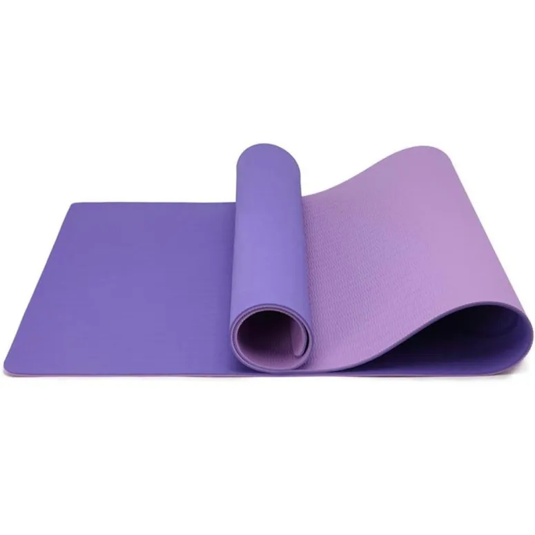 Mata Do Jogi Ćwiczeń FITNESS Good Nite Yoga Mat Fioletowa Antypoślizgowa