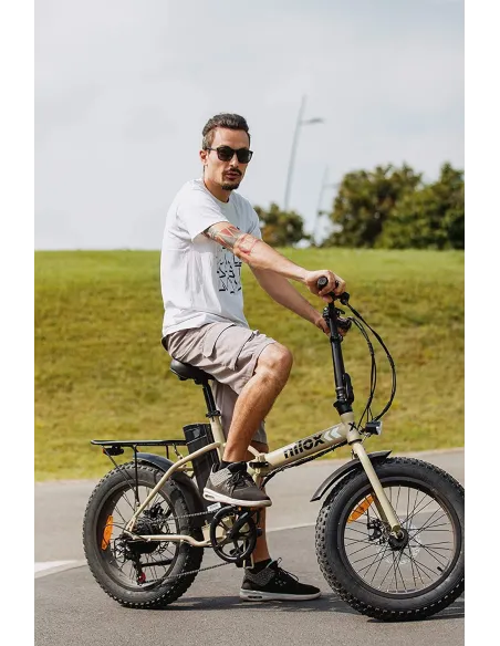 Elektryczny Rower Składany 20 Składak Fatbike - 11