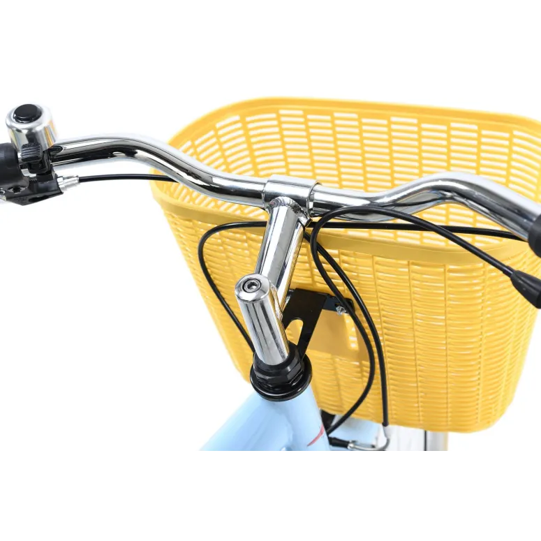 Rower Damski Miejski Koła 26" Koszyk SHIMANO Bagażnik Oświetlenie Dynamo