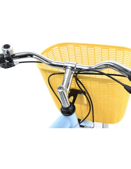 Rower Damski Miejski Koła 26" Koszyk SHIMANO Bagażnik Oświetlenie Dynamo