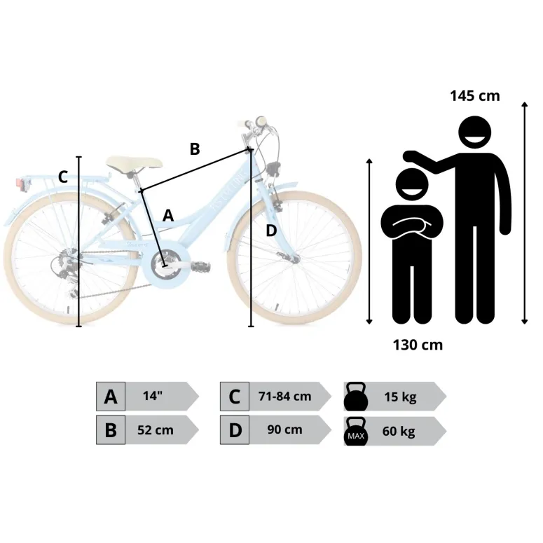 Rower Dziecięcy Miejski 24" Dziewczęcy SHIMANO Błotniki Bagażnik Światła