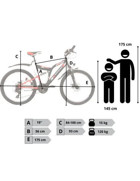 Rower Męski Górski 26 MTB Damski Tarcze Amortyzacja Młodzieżowy Oświetlenie