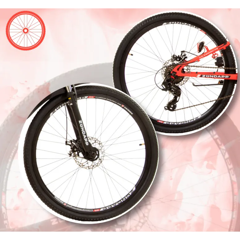 Rower Męski Górski 26 MTB Damski Tarcze Amortyzacja Młodzieżowy Oświetlenie