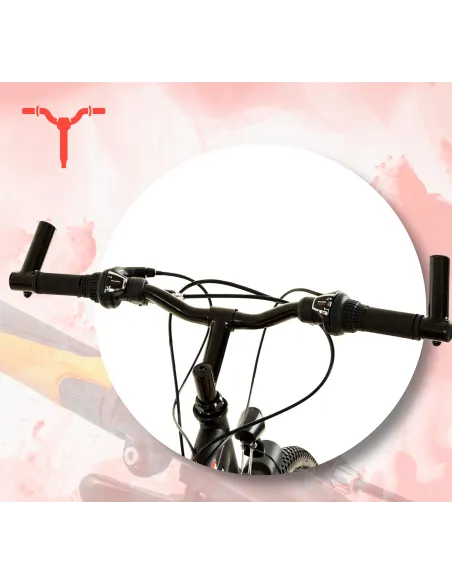 Rower Męski Górski 26 MTB Damski Tarcze Amortyzacja Młodzieżowy Oświetlenie