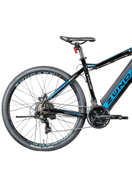 Rower Elektryczny Męski Damski Górski 27,5" Alu 250 W Amory Tarcze LCD MTB