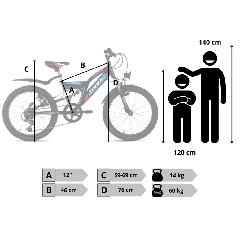Rower Chłopięcy Dziecięcy 20" SHIMANO Błotniki Oświetlenie Dynamo Amory