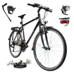 Rower Trekkingowy Męski 28" Turystyczny Revoschift Bagażnik Oświetlenie
