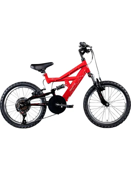 Rower Dziecięcy Chłopięcy Koła 18" Górski MTB Amortyzacja Dzwonek Odblaski