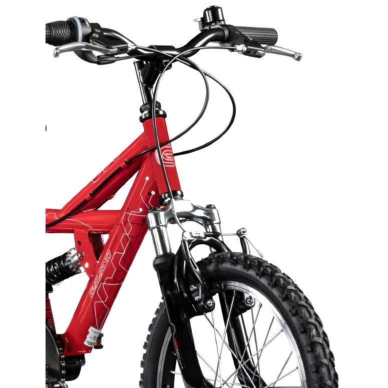 Rower Dziecięcy Chłopięcy Koła 18" Górski MTB Amortyzacja Dzwonek Odblaski