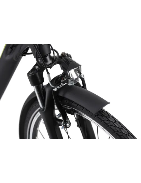 Elektryczny Rower Miejski 28 Damski Męski LED Wspomaganie 5 Tryb Aluminiowy