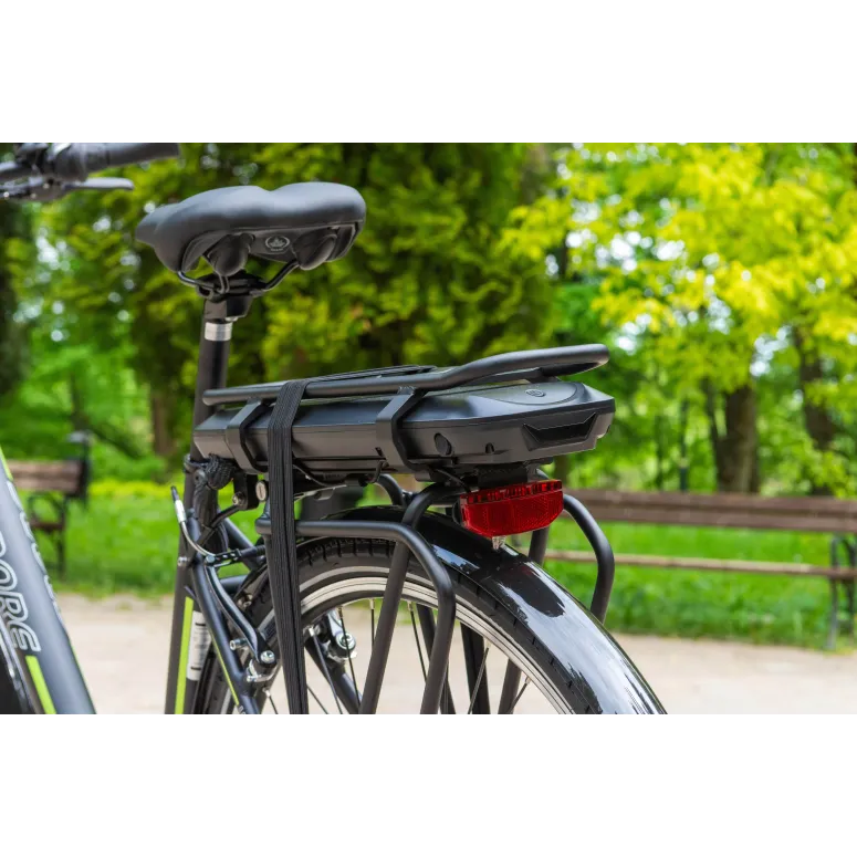 Elektryczny Rower Miejski 28 Damski Męski LED Wspomaganie 5 Tryb Aluminiowy