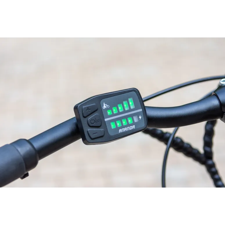 Elektryczny Rower Miejski 28 Damski Męski LED Wspomaganie 5 Tryb Aluminiowy