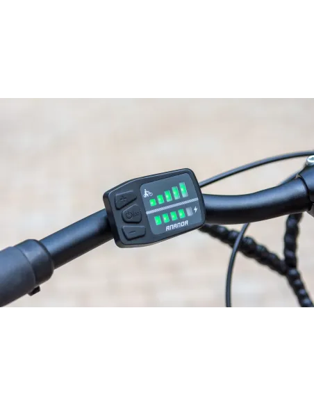 Elektryczny Rower Miejski 28 Damski Męski LED Wspomaganie 5 Tryb Aluminiowy