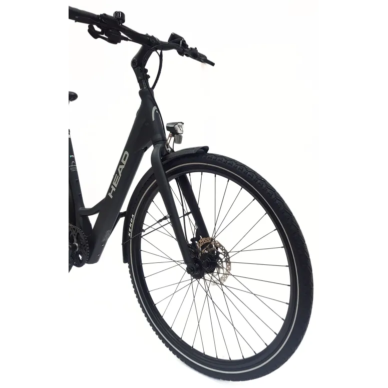 Rower Elektryczny Damski Trekkingowy 28 HEAD 250W Bafang Hydraulika Lekki