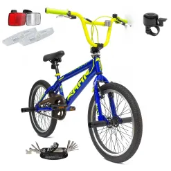 Rower BMX 20" AMP Wyczynowy Młodzieżowy Pegi x4 Rotor Kierownica 360 HIT