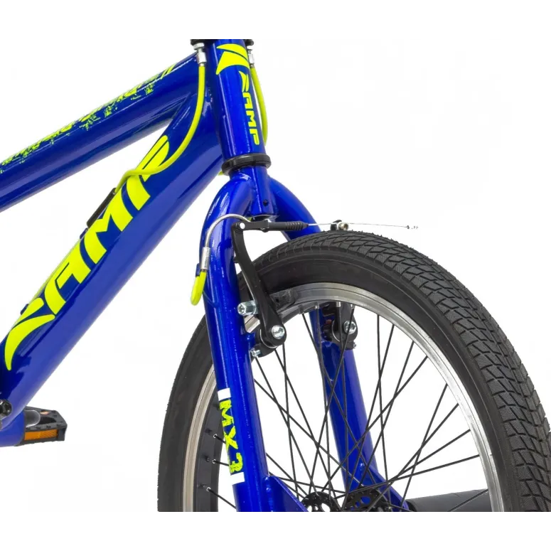 Rower BMX 20" AMP Wyczynowy Młodzieżowy Pegi x4 Rotor Kierownica 360 HIT