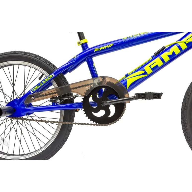 Rower BMX 20" AMP Wyczynowy Młodzieżowy Pegi x4 Rotor Kierownica 360 HIT