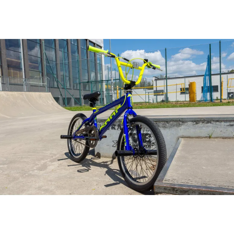 Rower BMX 20" AMP Wyczynowy Młodzieżowy Pegi x4 Rotor Kierownica 360 HIT