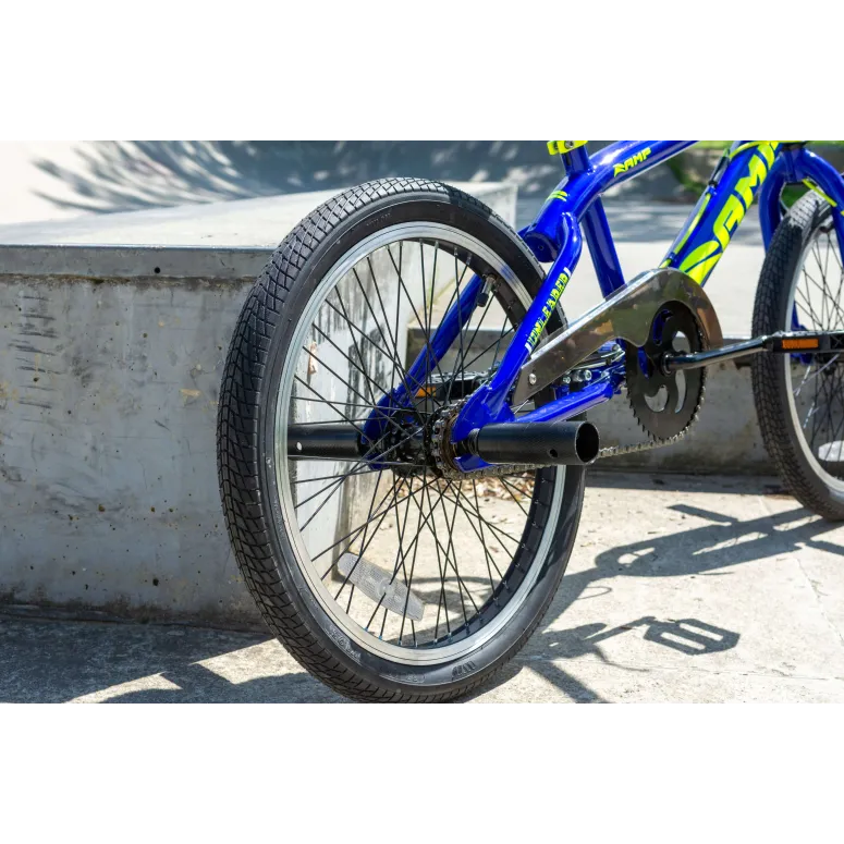 Rower BMX 20" AMP Wyczynowy Młodzieżowy Pegi x4 Rotor Kierownica 360 HIT