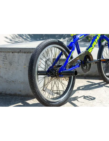 Rower BMX 20" AMP Wyczynowy Młodzieżowy Pegi x4 Rotor Kierownica 360 HIT