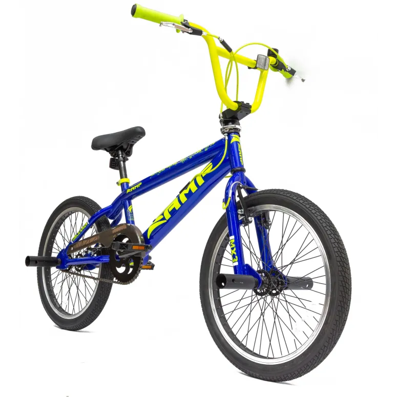 Rower BMX 20" AMP Wyczynowy Młodzieżowy Pegi x4 Rotor Kierownica 360 HIT