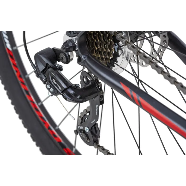 Męski Rower Górski 29 Tarczowe ALU 21 Biegów Lekki - 6