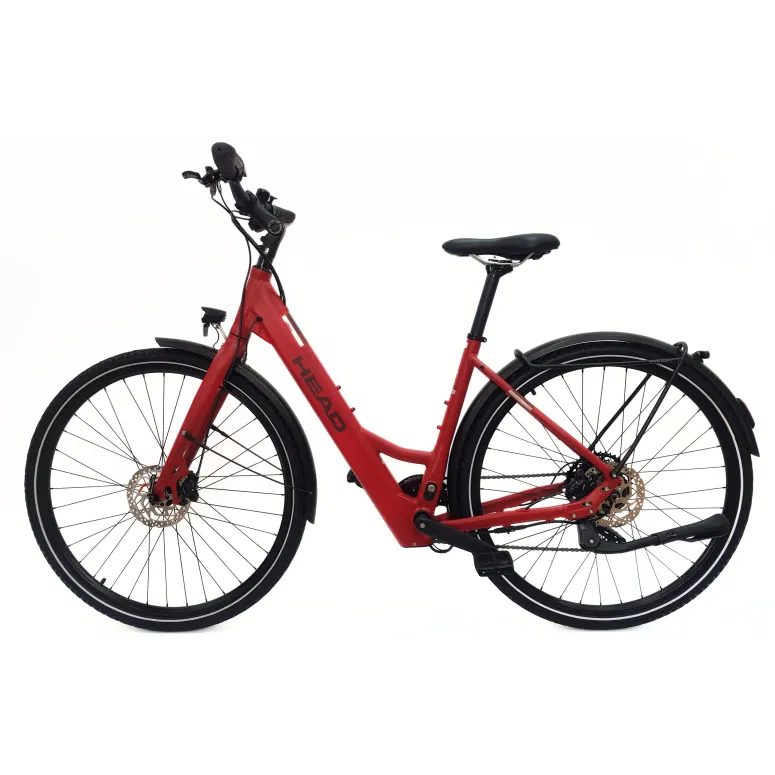 Rower Elektryczny Damski Trekkingowy 28 HEAD 250W Bafang Hydraulika Lekki