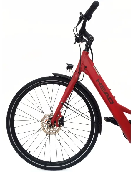 Rower Elektryczny Damski Trekkingowy 28 HEAD 250W Bafang Hydraulika Lekki