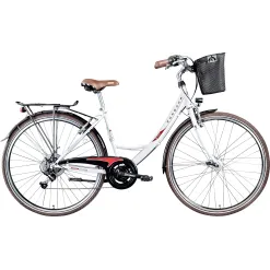 Miejski Rower Damski 28 Dynamo 6 Biegów Koszyk