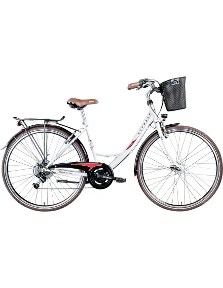 Miejski Rower Damski 28 Dynamo 6 Biegów Koszyk - 1