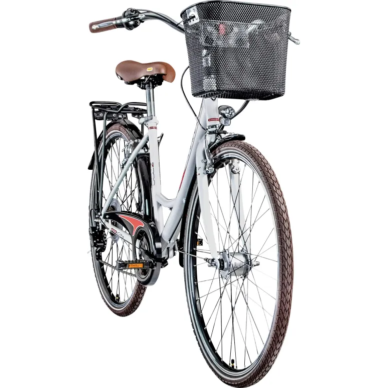 Miejski Rower Damski 28 Dynamo 6 Biegów Koszyk - 5