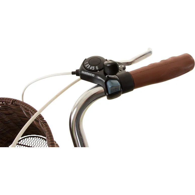 Galano Damski Rower Miejski 26 Koszyk 6 Biegów - 2