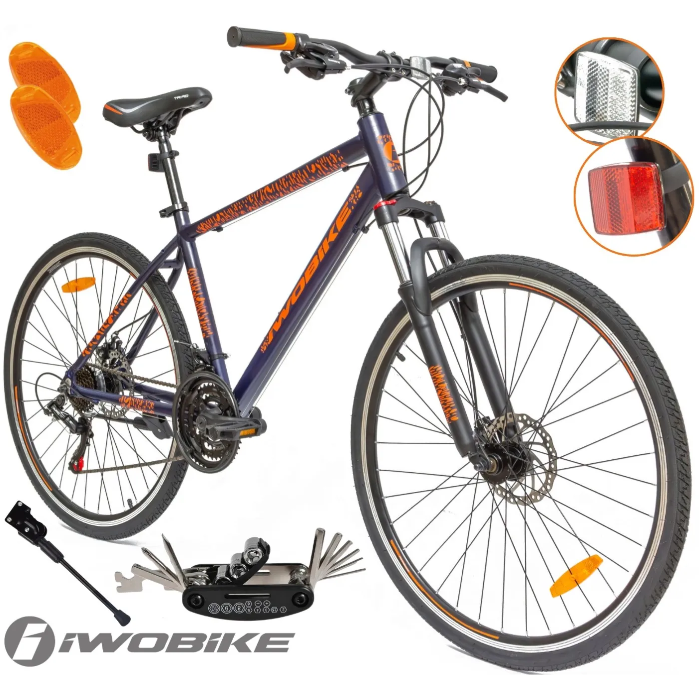 Rower Męski Crossowy 28" Aluminium SHIMANO Amortyzacja Lekki Tarcze 2025
