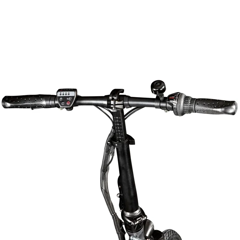 Rower Elektryczny Męski Damski Składany 20" Miejski Składak 250 W SHIMANO