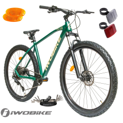 Rower Męski Górski 29 Aluminium IWOBIKE Shimano Cues Hydraulika Amortyzacja